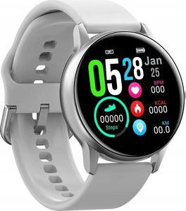 Smartwatch GepardWatches DT88 Srebrny  (DT88 Black Bracelet) 8