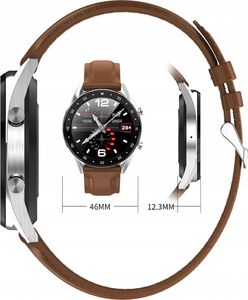 Smartwatch GepardWatches Smartwatch GWL7 L7 Black Ciśnienie Puls EKG Rozmowy Wodoodporność IP68 11