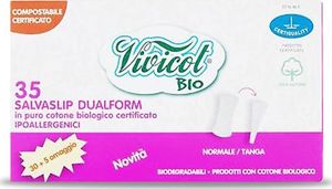 Vivicot Vivicot BIO- Wkładki higieniczne DUALFORM, z organicznej bawełny 35szt 1