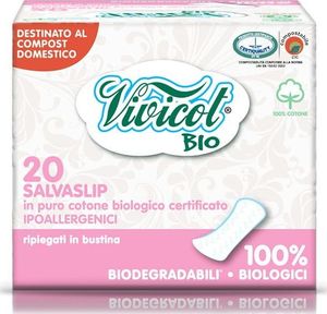 Vivicot Vivicot Bio- Wkładki higieniczne SKŁADANE z organicznej bawełny 20 szt. 1