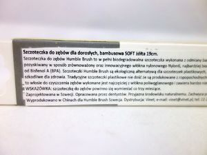 Humble Brush Humble Brush- Bambusowa szczoteczka do zębów, różne kolory 11