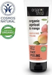 Organic Shop Organic Shop - Delikatny enzymatyczny peeling do twarzy - Morela i mango 1