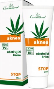 Cannaderm Krem do twarzy Aknea przeciwtrądzikowy 75g 1