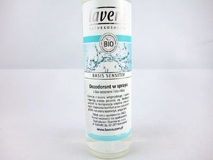 Lavera Lavera BASIS SENSITIV Dezodorant w sprayu z bio-oczarem i bio-różą 75ml 2