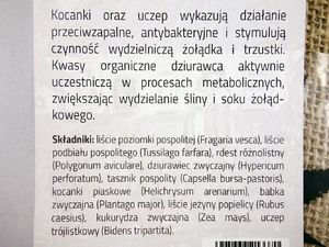 India Cosmetics India Skarby Polesia mieszanka ziołowa wątrobowa 10g 3