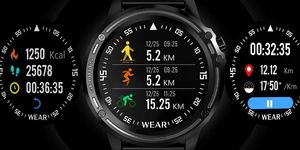 Smartwatch Smartwatch AWL8 Ciśnienie Puls EKG Zegarek IP68 Pogoda Szary 13