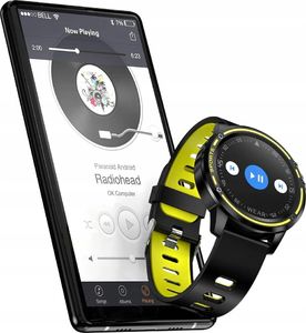 Smartwatch Smartwatch AWL8 Ciśnienie Puls EKG Zegarek IP68 Pogoda Szary 4