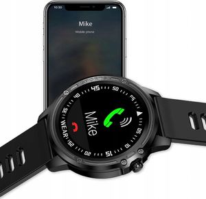 Smartwatch Smartwatch AWL8 Ciśnienie Puls EKG Zegarek IP68 Pogoda Szary 5