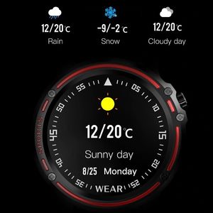 Smartwatch Smartwatch AWL8 Ciśnienie Puls EKG Zegarek IP68 Pogoda Szary 10