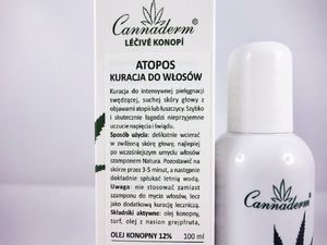 Cannaderm Atopos Kuracja do włosów 100 ml 3
