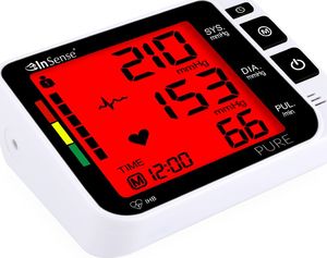 Ciśnieniomierz InSense Ciśnieniomierz wysokiej klasy InSense PURE + powiększony mankiet + torba 7