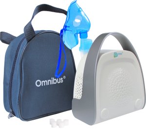 Omnibus Inhalator nebulizator BR-CN151 PREMIUM praca ciągła torba + gratis 2