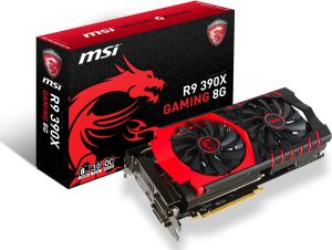 Karta graficzna MSI Radeon R9 390X 8GB GDDR5 (512 bit) HDMI, 2x DVI, DP (R9 390X GAMING 8G) 12