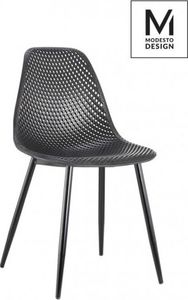 Modesto Design MODESTO krzesło TIVO czarne - polipropylen, metal 1