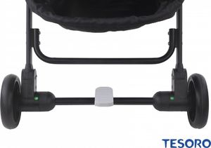 Wózek Tesoro spacerowy S600 turkusowy 13