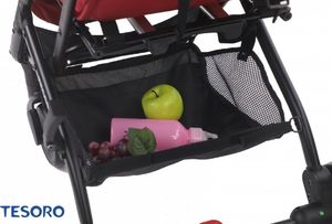 Wózek Tesoro spacerowy A9 Czarny 8