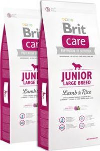 Brit Pakiet Brit Care Lamb Rice Jagnięcina Junior Large Breed 2 x 12 kg 1