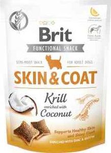 Brit Functional Snack Skin Coat Sierść Krill Kryl Kokos 150 g 1
