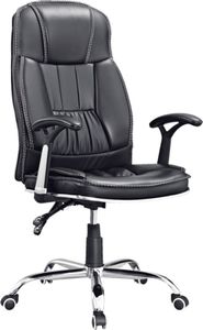 Krzesło biurowe Fotel biurowy czarny (DM8198) 1