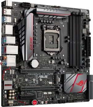 Płyta główna Asus MAXIMUS VIII GENE, Z170, QuadDDR4-2133, SATA3, HDMI, DP, USB 3.1, mATX 4