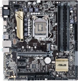 Płyta główna Asus Z170M-PLUS s1151 Z170 4DDR4 RAID/USB3.0/GLAN uATX - Z170M-PLUS ( Z170M-PLUS 3