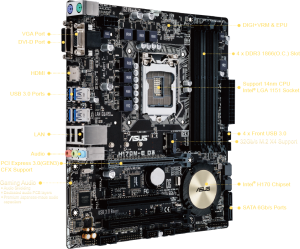 Płyta główna Asus H170M-E D3 4