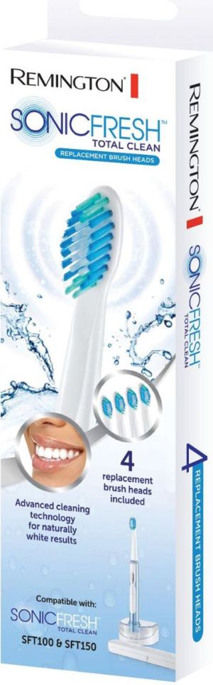 Szczoteczka Remington Szczoteczka elektryczna SFT-100 E51 Sonicfresh-Total Clean + 5 oryginalnych końcówek RS401 3