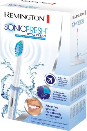 Szczoteczka Remington Szczoteczka elektryczna SFT-100 E51 Sonicfresh-Total Clean + 5 oryginalnych końcówek RS401 6