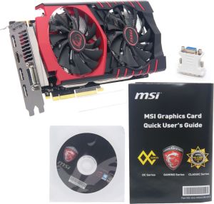 Karta graficzna MSI GeForce CUDA GTX950 GAMING 2GB DDR5 PCI-E 128BIT 2DVI/HDMI/DP GTX 950 GAMING 2G 3