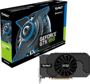 Karta graficzna Palit GTX950 STORMX 2GB GDDR5 128bit 2xDVI+HDMI+DP PCIe3.0 NE5X95001041F 2