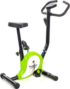 Rower stacjonarny Funfit treningowy mechaniczny F01 zielony 4