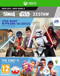 The Sims 4 wersja podstawowa + Star Wars Wyprawa Na Batuu (pakiet rozgrywki) Xbox One 1