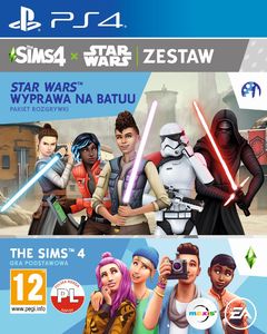 The Sims 4 + The Sims 4 Star Wars : Wyprawa na Batuu (pakiet rozgrywki) PS4 1