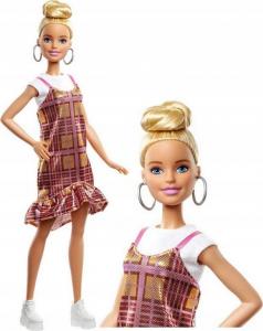 Lalka Barbie Mattel Fashionistas Modna przyjaciółka -  Sukienka w połyskującą kratę (FBR37/GHW56) 3