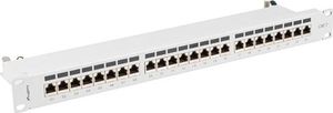 Lanberg Patch panel 1U 19" 24x RJ-45 Kat.7 Szary (PPS7-1024-S) 4