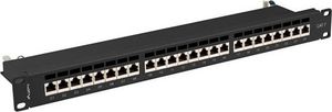 Lanberg Patch panel 1U 19" 24x RJ-45 Kat.7 Czarny (PPS7-1024-B) 5