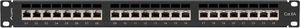 Lanberg Patch panel 1U 19" 24x RJ-45 Kat.6A Czarny (PPSA-1024-B) 5