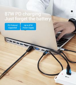 Stacja/replikator Vention 12w1 USB-C 12