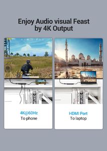 Stacja/replikator Vention 5w1 USB-C (THPBB) 5