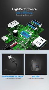 HUB USB Vention 1x microUSB  + 4x USB-A 3.0 (CHBBF) 11