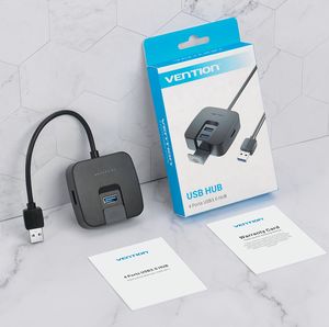 HUB USB Vention 1x microUSB  + 4x USB-A 3.0 (CHBBF) 14