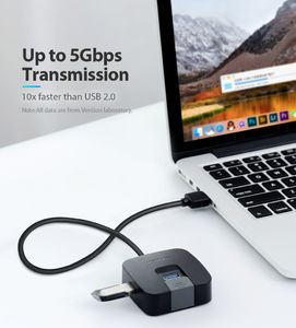 HUB USB Vention 1x microUSB  + 4x USB-A 3.0 (CHBBF) 3