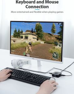 HUB USB Vention 1x microUSB  + 4x USB-A 3.0 (CHBBF) 4