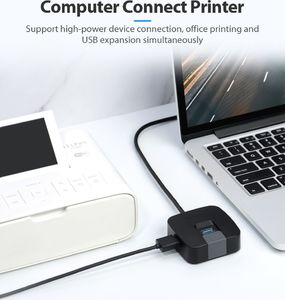 HUB USB Vention 1x microUSB  + 4x USB-A 3.0 (CHBBF) 5