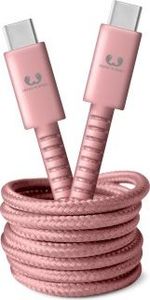 Kabel USB Fresh n Rebel USB-C - 1.5 m Różowy (001911540000) 1