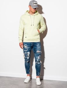 Ombre Bluza męska jasnożółta r. XL (B979) 4