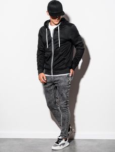 Ombre Bluza męska czarna r. S (B977) 3