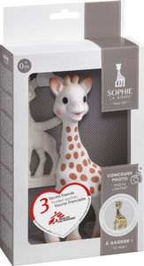 Sophie la Girafe Żyrafa Sophie + gryzak w kolorze kości słoniowej Sophie La Giraffe 1