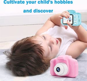 Frahs Mini aparat dla dzieci kamera wideo HD - Różowy 5