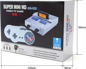 Pegasus KONSOLA RETRO GRA SEGA FG-105 16 BIT 167 GIER PADY 5